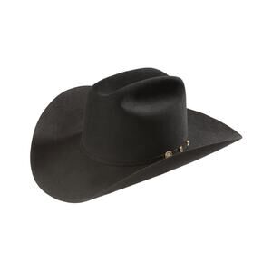 Stetson Mens 100X El Presidente Beaver Fur Felt Western Cowboy Hat Black 6 3/4